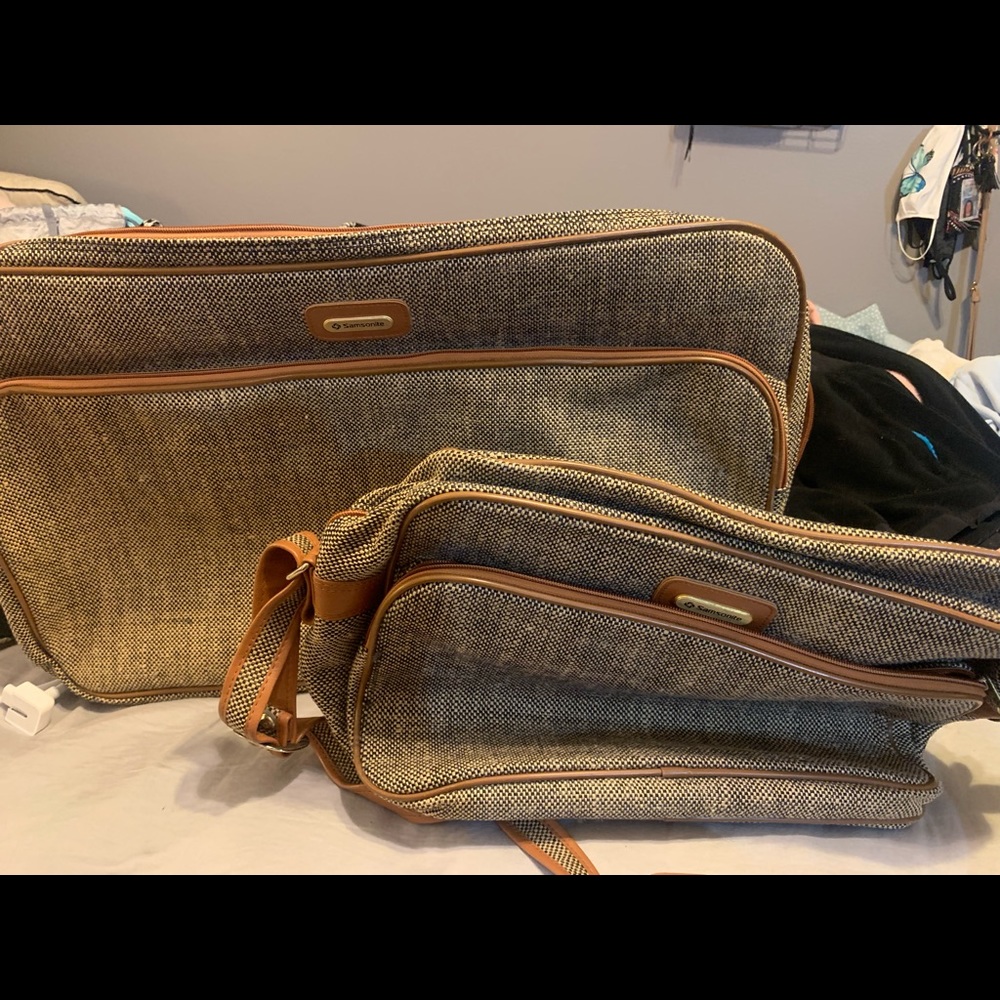 Samsonite Brown Luggage Set